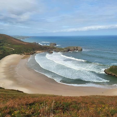 Apartamento Frente A La Playa Con Vistas Al Mar En Barro, Llanes バロ・デ・リャネス エクステリア 写真