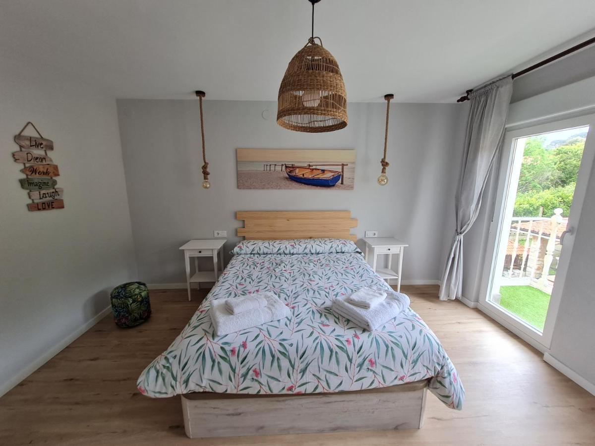 Apartamento Frente A La Playa Con Vistas Al Mar En Barro, Llanes バロ・デ・リャネス エクステリア 写真